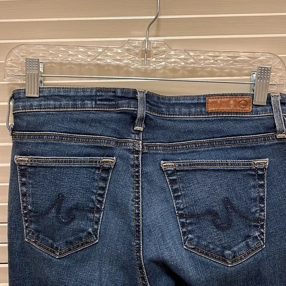 41. AG The Stilt Cigarette Leg Jeans in Medium Wash , Size 25